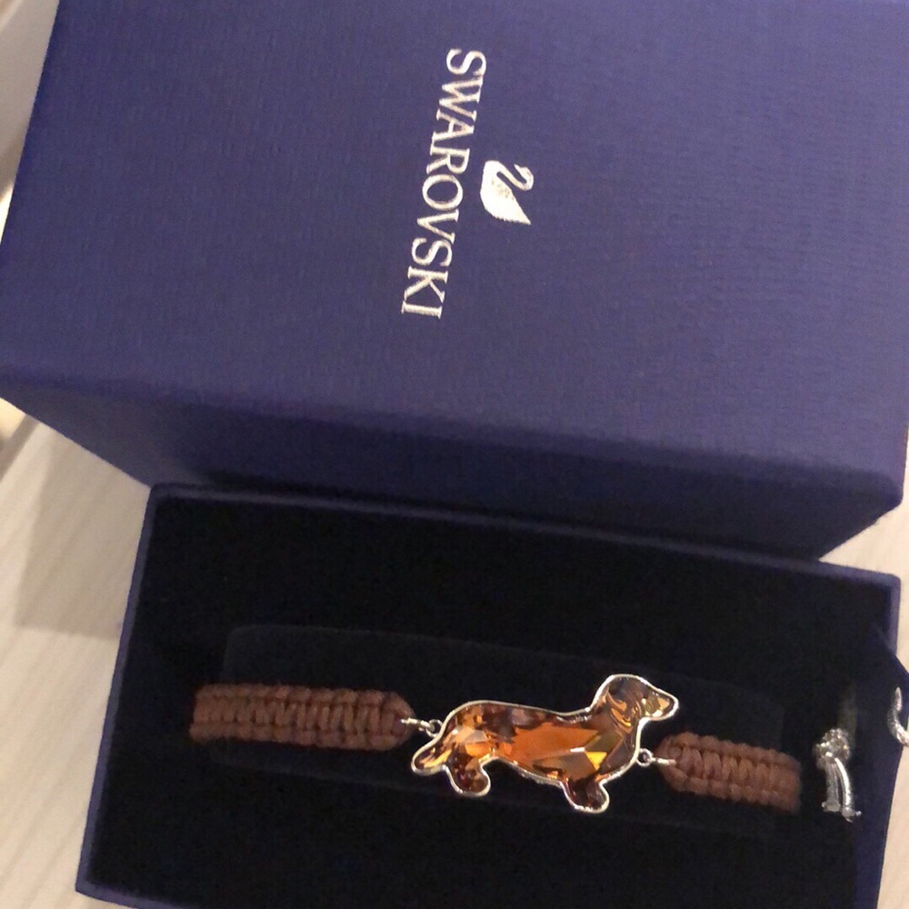 Swarovski Dachshund Bracelet